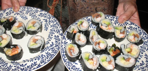 Sushi, otro plato elaborado por el mismo autor