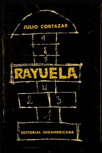 Portada de la primera edición de 'Rayuela'